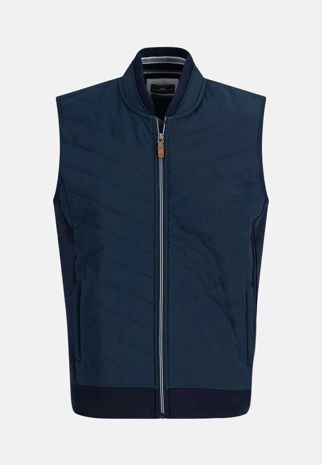 fynch-hatton-Hybrid College Gilet Navy