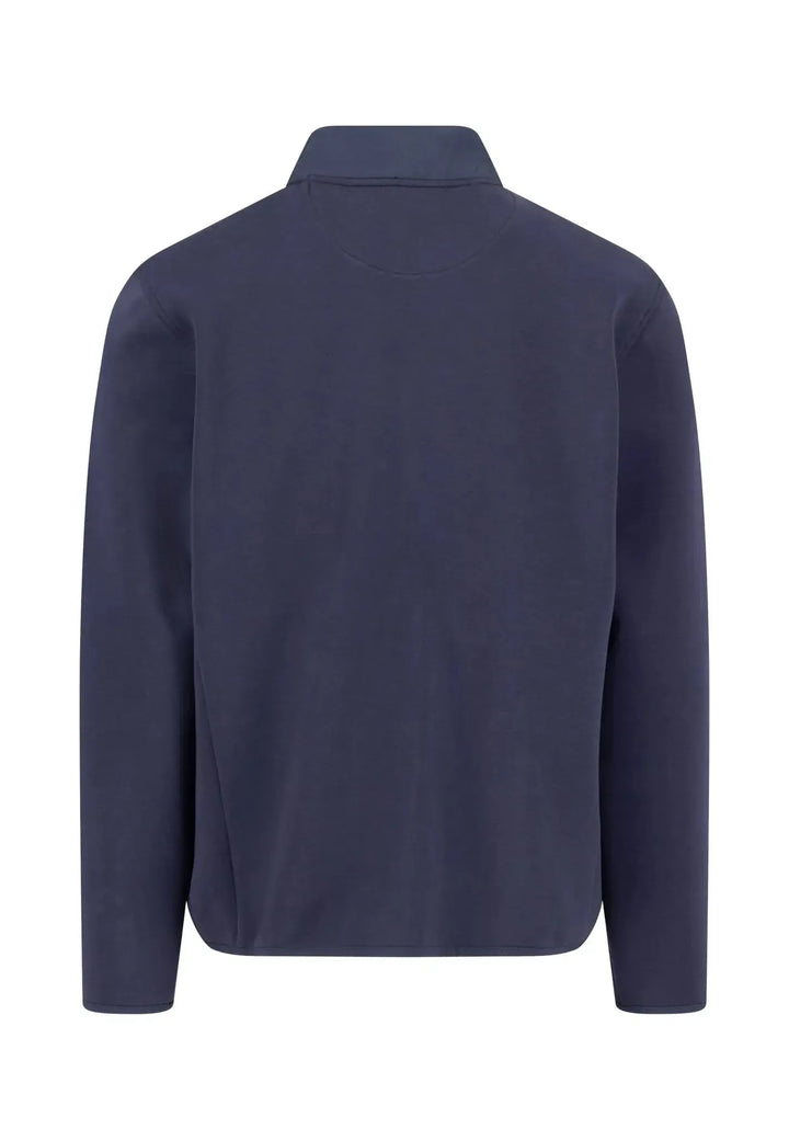 fynch-hatton-Hybrid Puffer Jacket Dark Navy