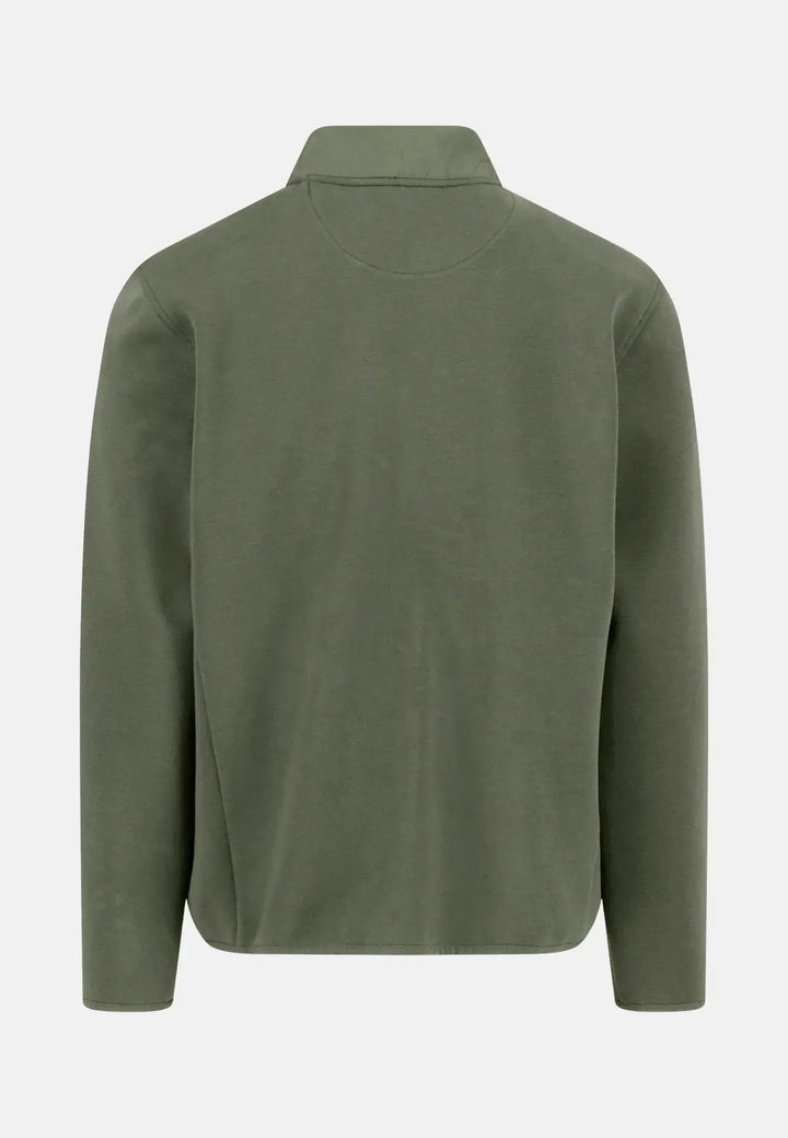 fynch-hatton-Hybrid Puffer Jacket Dusty Olive