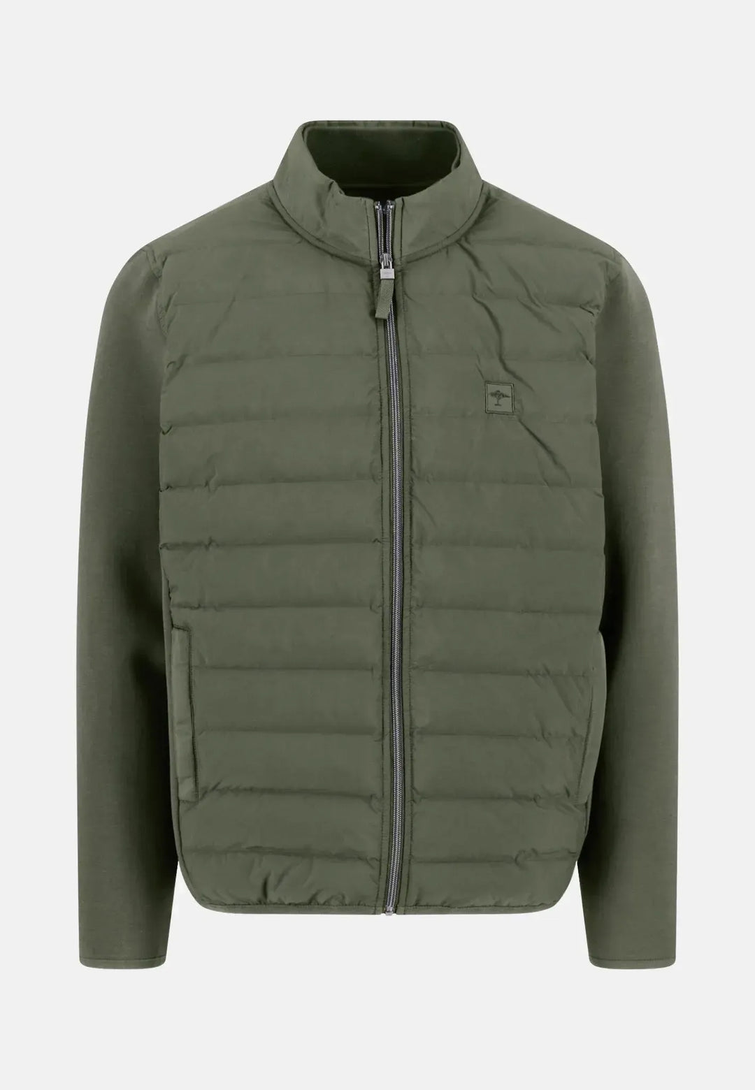 fynch-hatton-Hybrid Puffer Jacket Dusty Olive