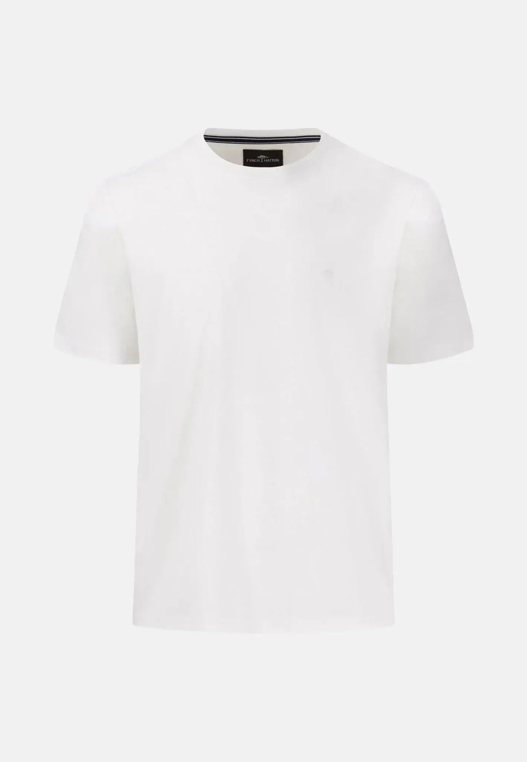 fynch-hatton-Interlock Logo T-Shirt White