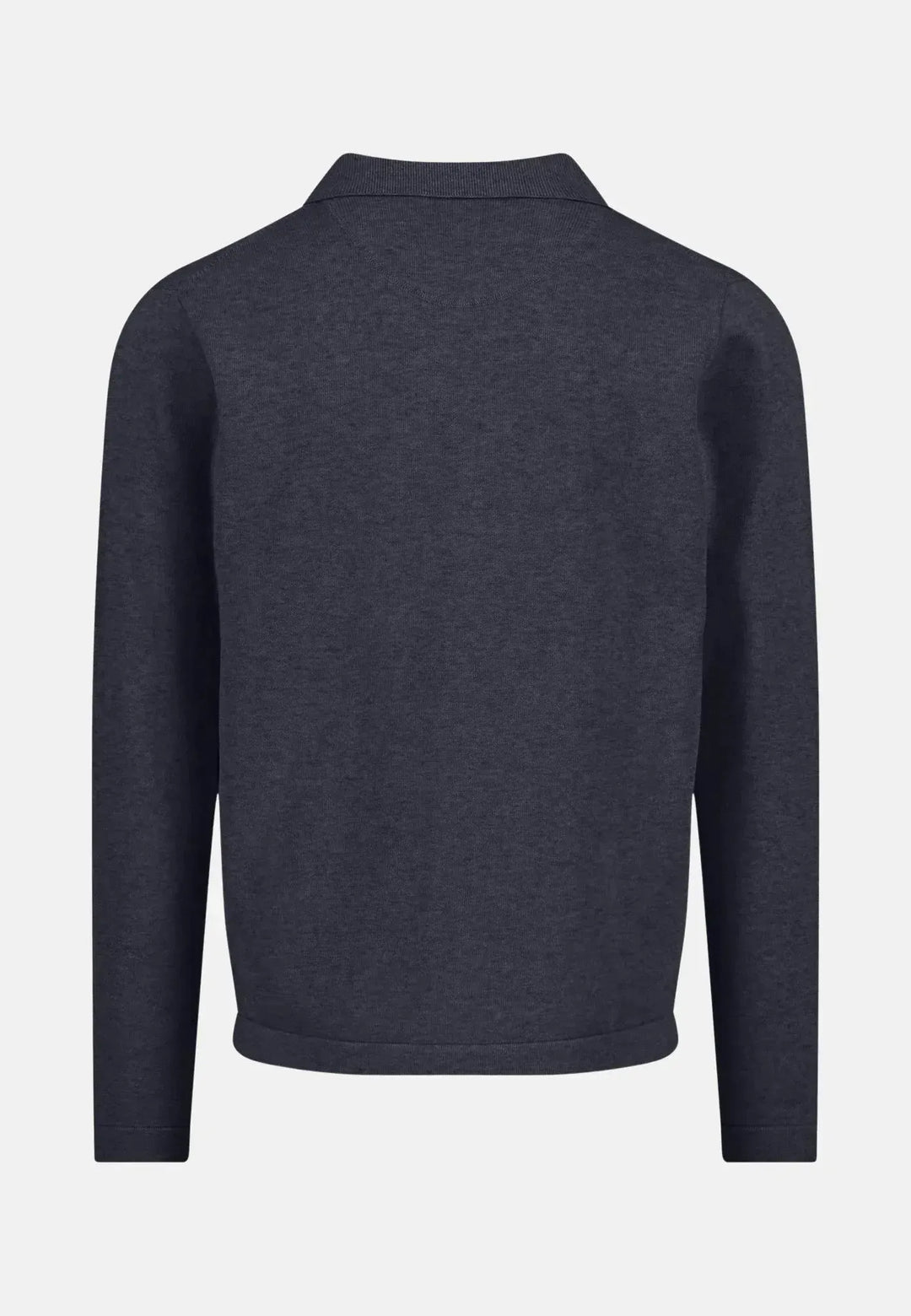 fynch-hatton-Kent Collar Buttoned Cardigan Navy