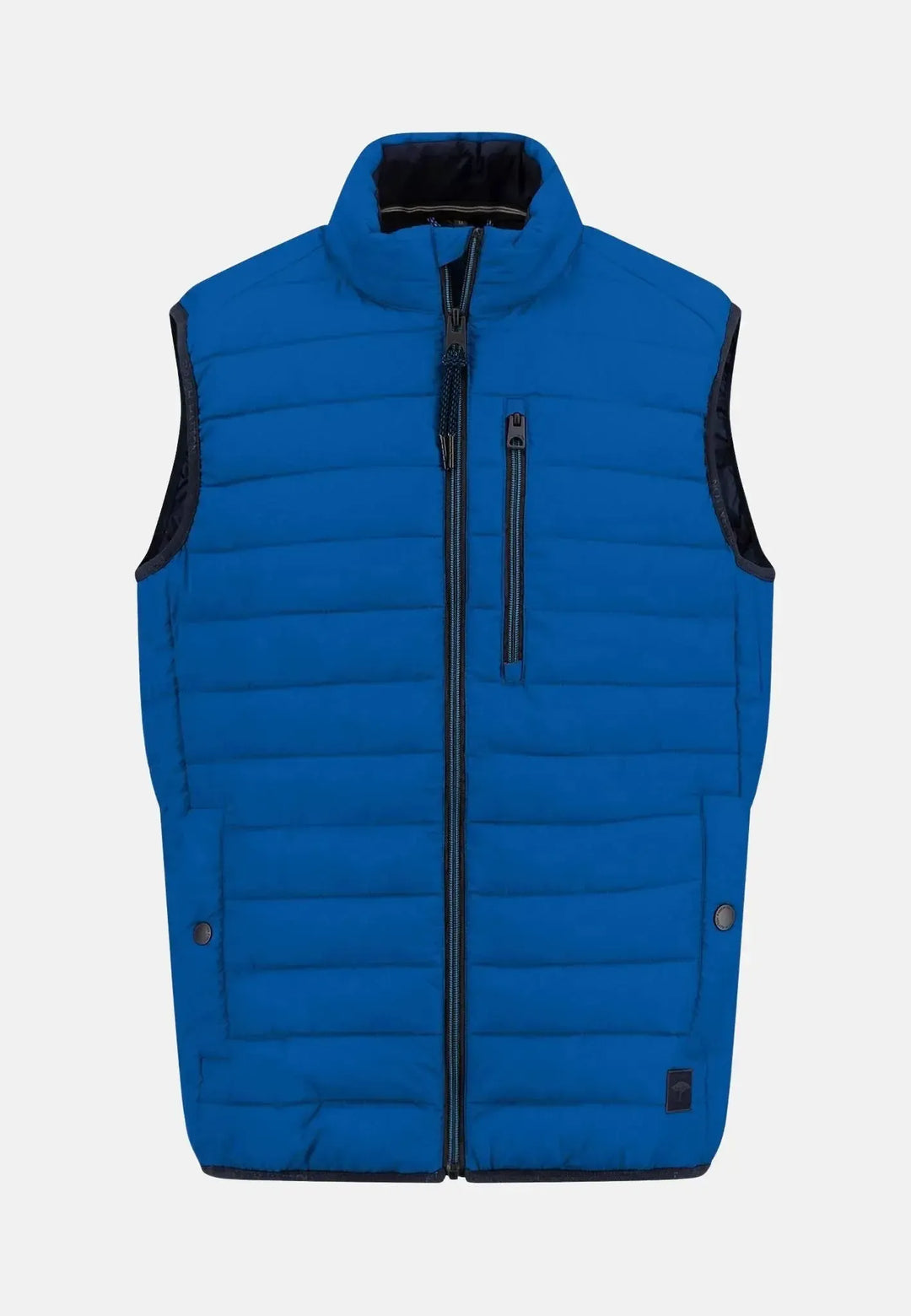 fynch-hatton-Light Weight Gilet Strong Blue