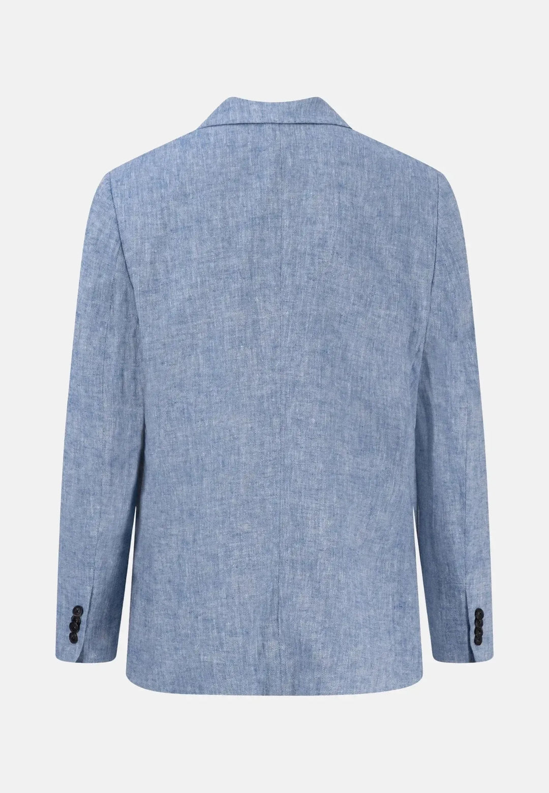 fynch-hatton-Linen Blend Herringbone Blazer Summer Breeze