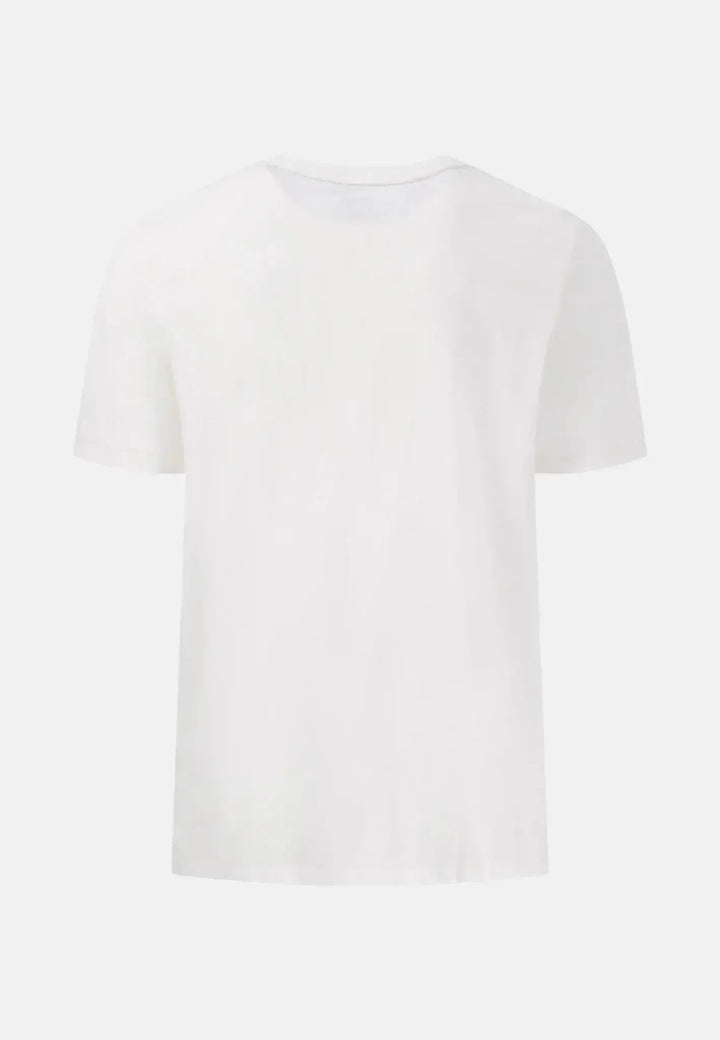 fynch-hatton-Logo Print T-Shirt New Off White