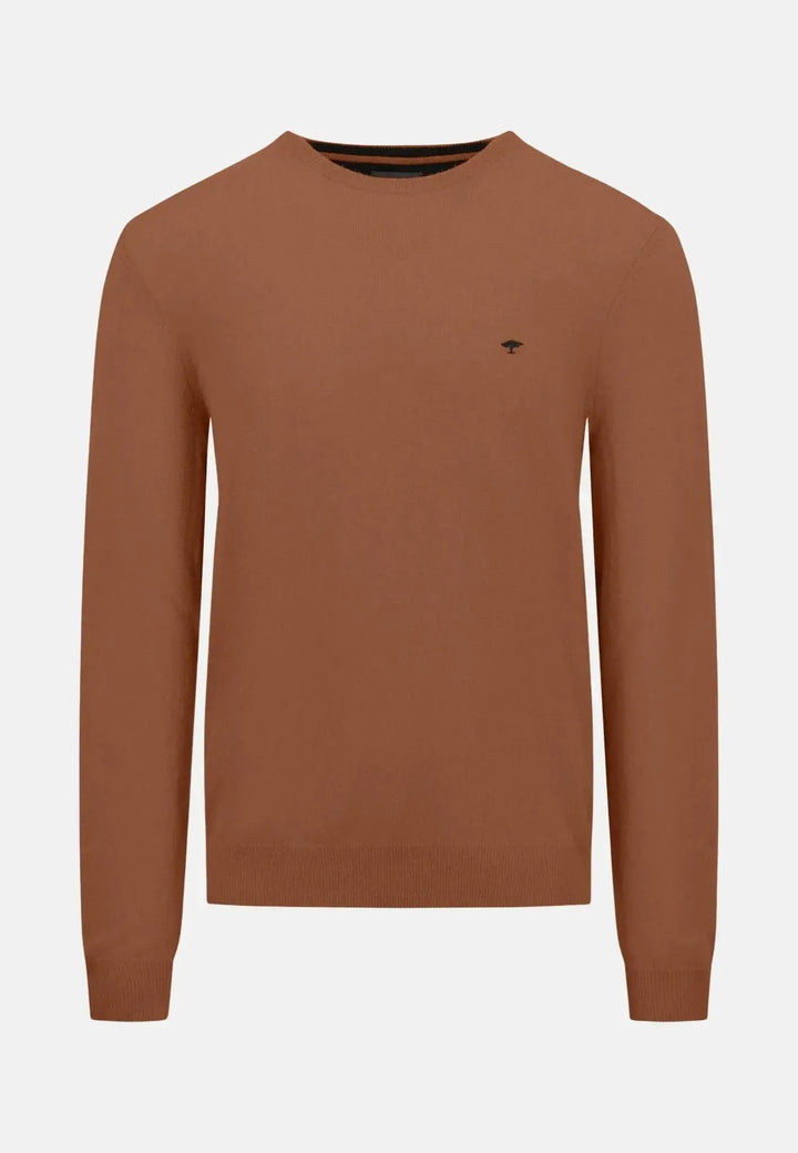 fynch-hatton-Merino Cashmere Crewneck Knit Hazel