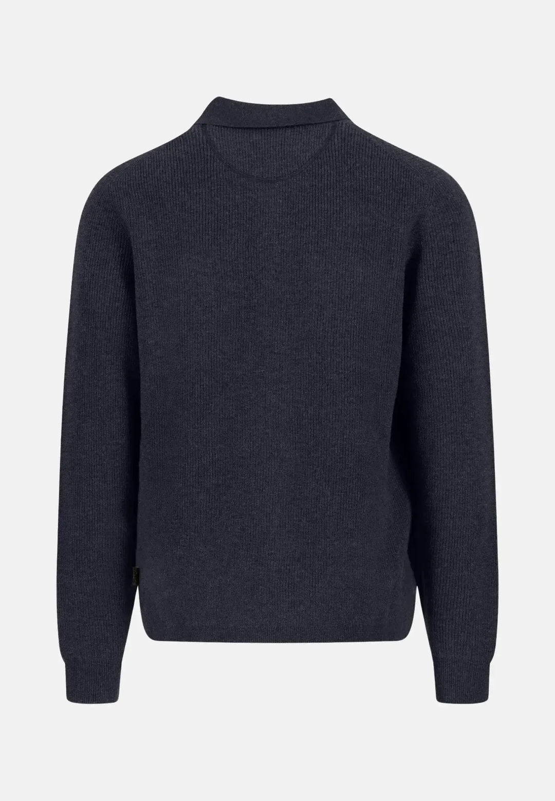 fynch-hatton-Merino Wool Cashmere Buttoned Cardigan Navy