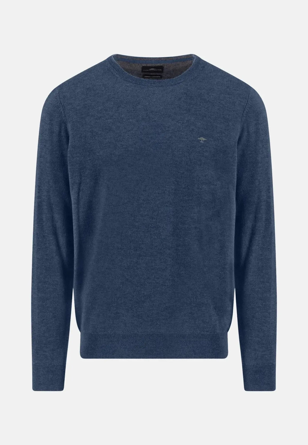 fynch-hatton-Merino Wool Cashmere Crewneck Knit Night