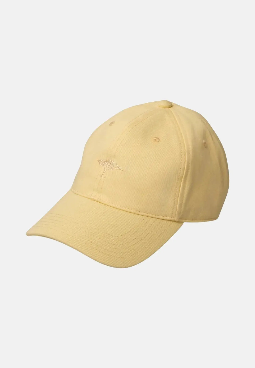 fynch-hatton-New Tree Cotton Baseball Cap Pale Yellow