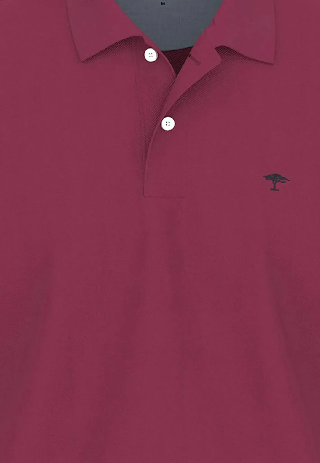fynch-hatton-Premium Cotton Polo Shirt Dark Crimson