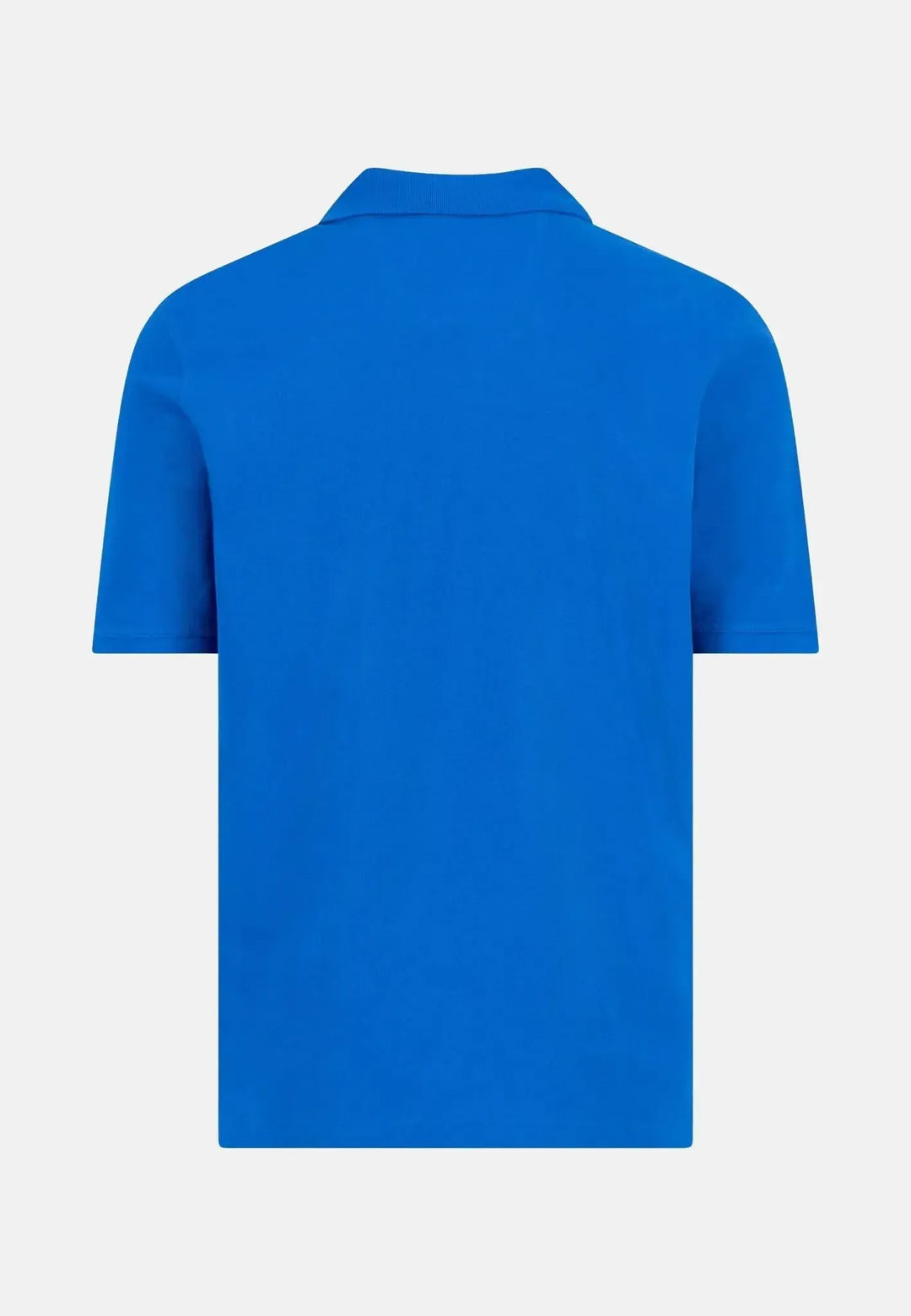 fynch-hatton-Premium Cotton Polo Shirt Strong Blue