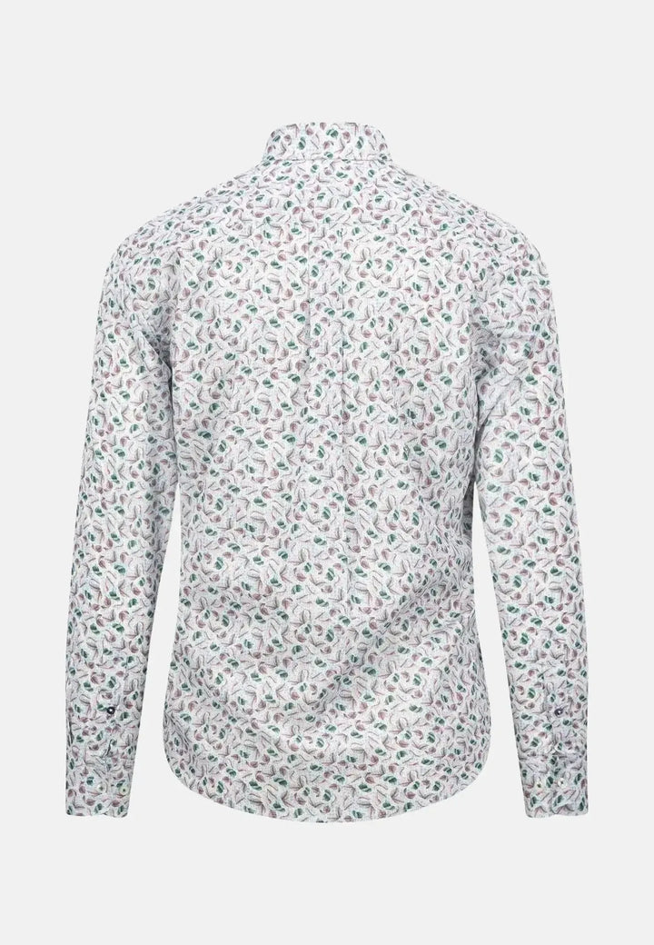 fynch-hatton-Premium Flowers Print Shirt Pale Blush