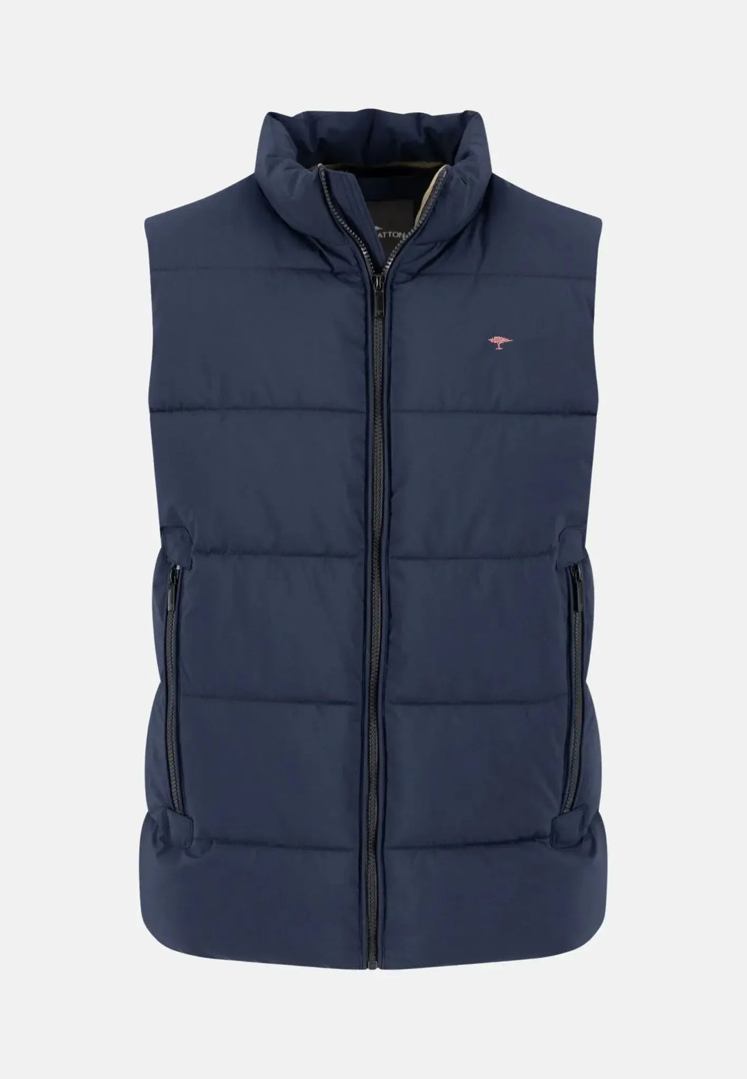 fynch-hatton-Puffer Gilet Vest Dark Navy