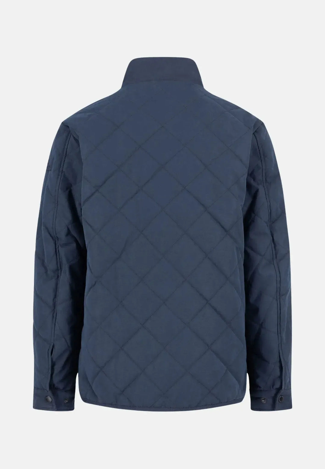 fynch-hatton-Quilted Field Jacket Dark Navy