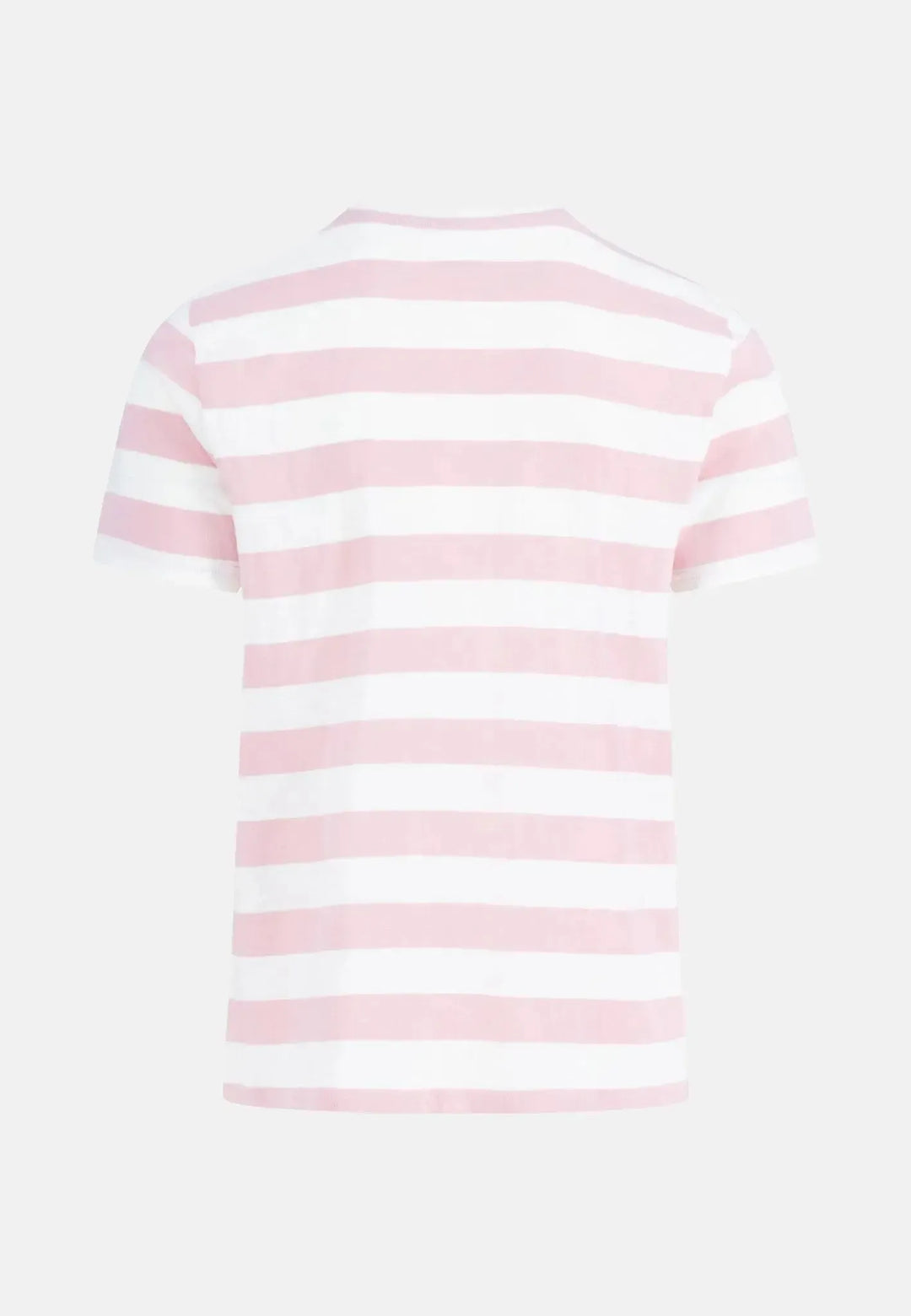 fynch-hatton-Slub Cotton Stripe T-Shirt Light Peony