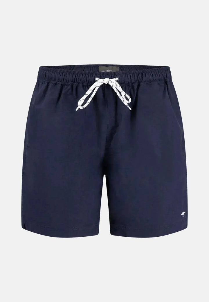 fynch-hatton-Solid Colour Swim Shorts Navy