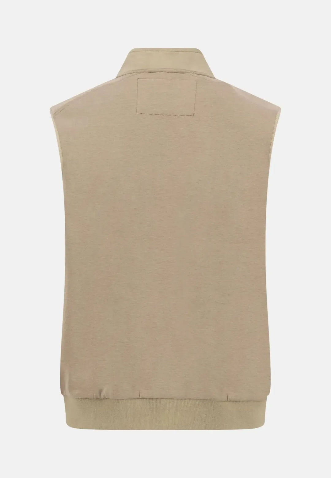 fynch-hatton-Stand Collar Hybrid Gilet Pistachio