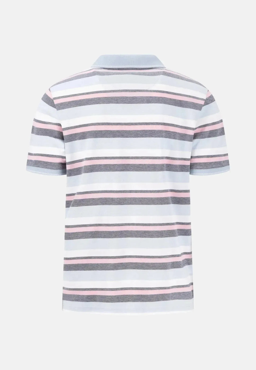 fynch-hatton-Striped Casual Fit Polo Shirt Summer Breeze