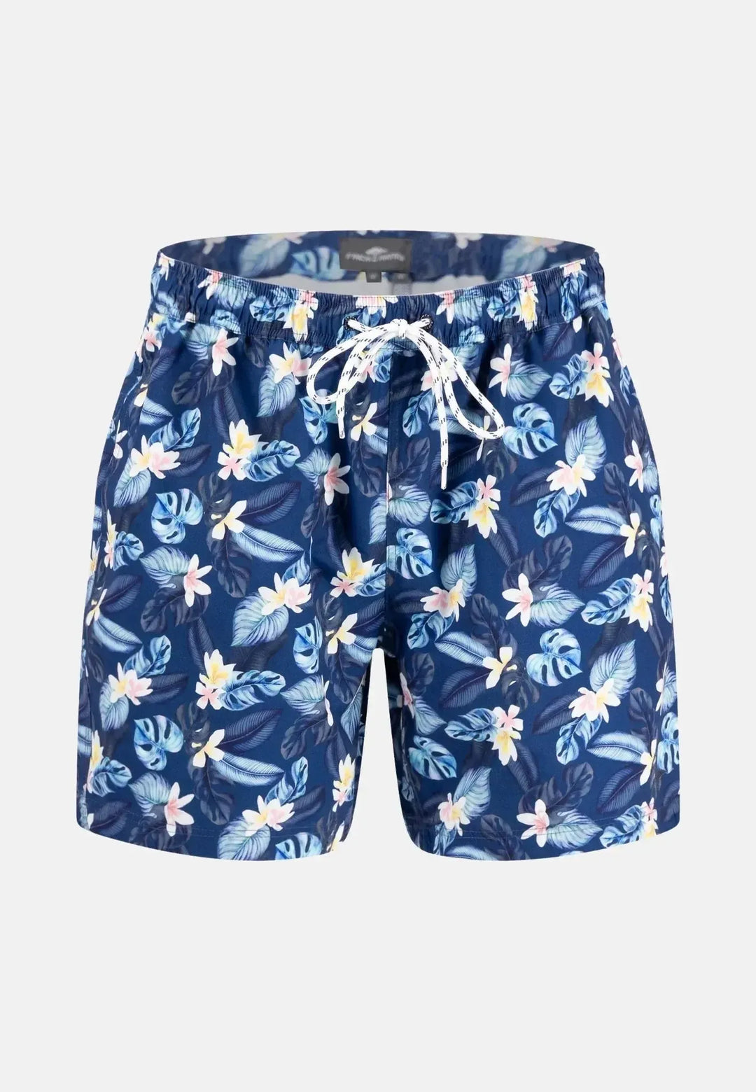 fynch-hatton-Summer Print Swim Shorts Navy