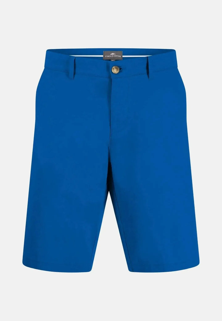 fynch-hatton-Summer Stretch Shorts Strong Blue