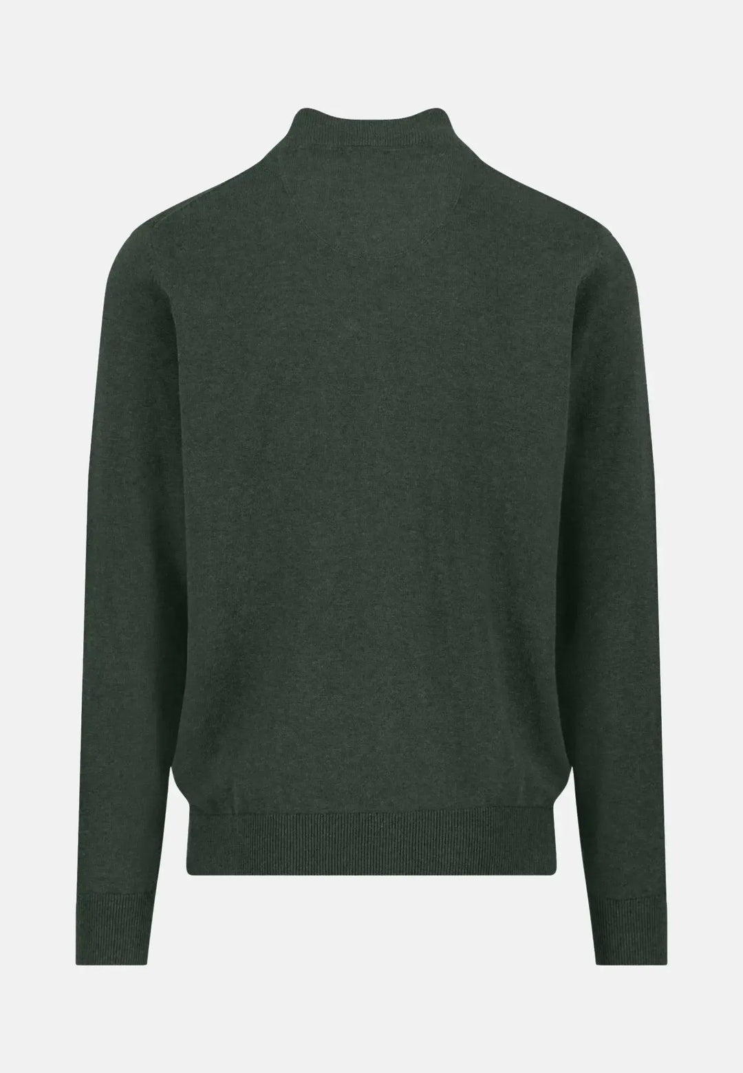 fynch-hatton-Superfine Stand-Up Cardigan Dark Ivy