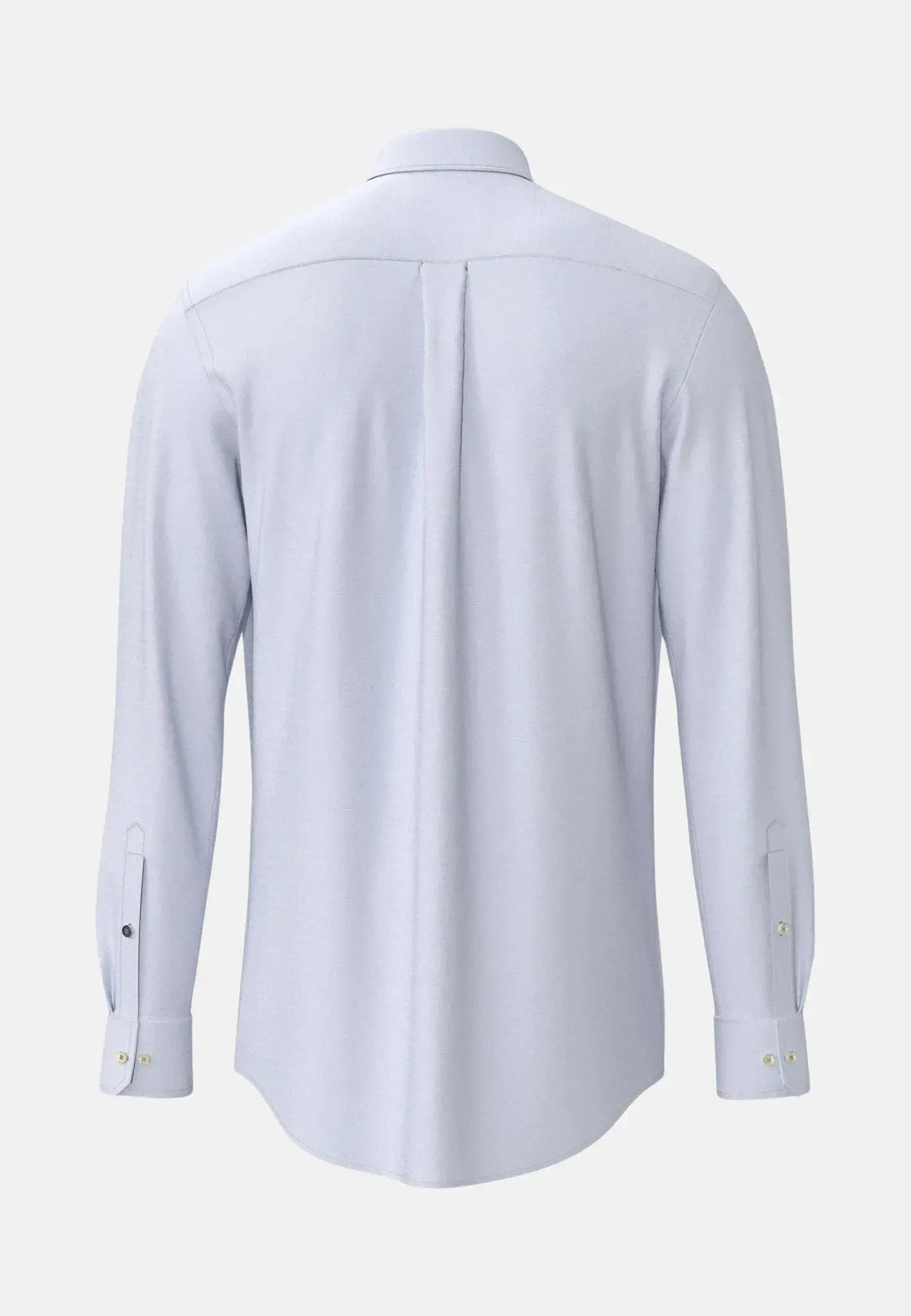 fynch-hatton-Washed Oxford Kent Collar Shirt Crystal Blue