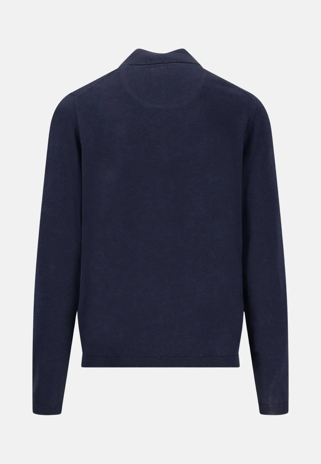 Fynch - Hatton Air Cotton 1/4 Zip Knit Navy 1502316-690-S