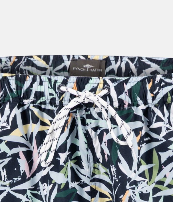 Fynch - Hatton All - Over Floral Print Swim Shorts New Breeze 16042751-653-S