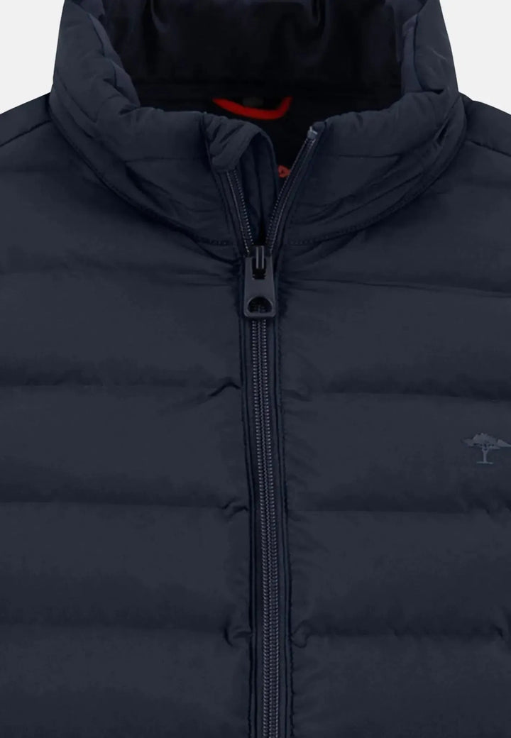 Fynch - Hatton Basic Light Weight Gilet Dark Navy - 15092601-688-S - fynch - hatton.co.uk
