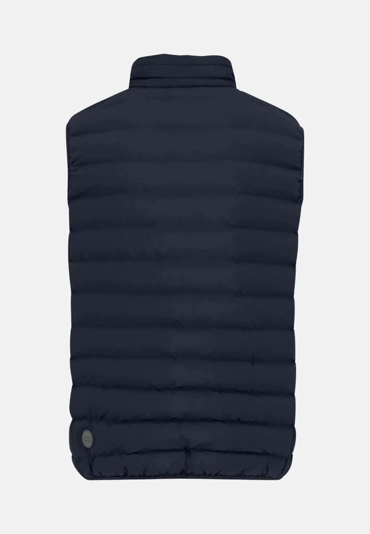 Fynch - Hatton Basic Light Weight Gilet Dark Navy - 15092601-688-S - fynch - hatton.co.uk