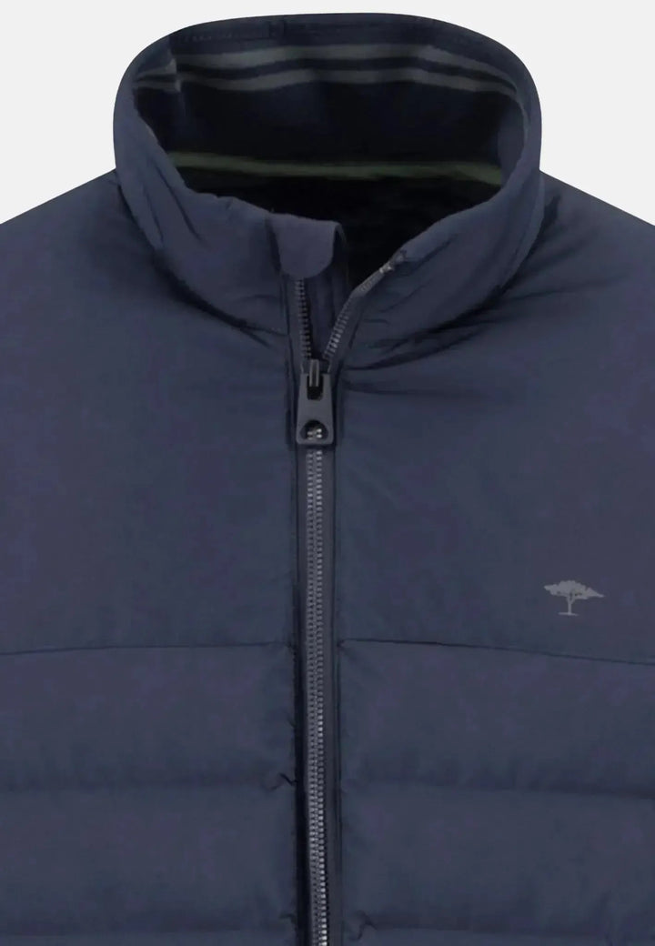 Fynch - Hatton Basic Puffer Hybrid Jacket Dark Navy - 15092603-688-S - fynch - hatton.co.uk