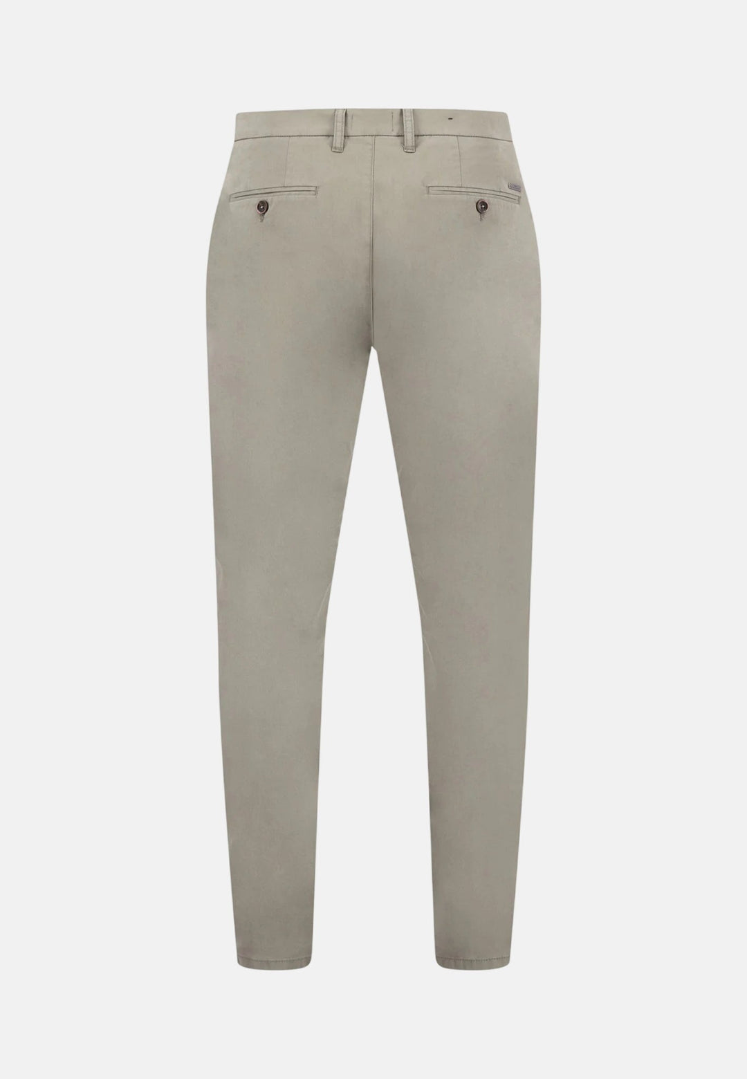 Fynch - Hatton Basic Stretch Cotton Chinos Khaki - 16132803-743-32-32 - fynch - hatton.co.uk