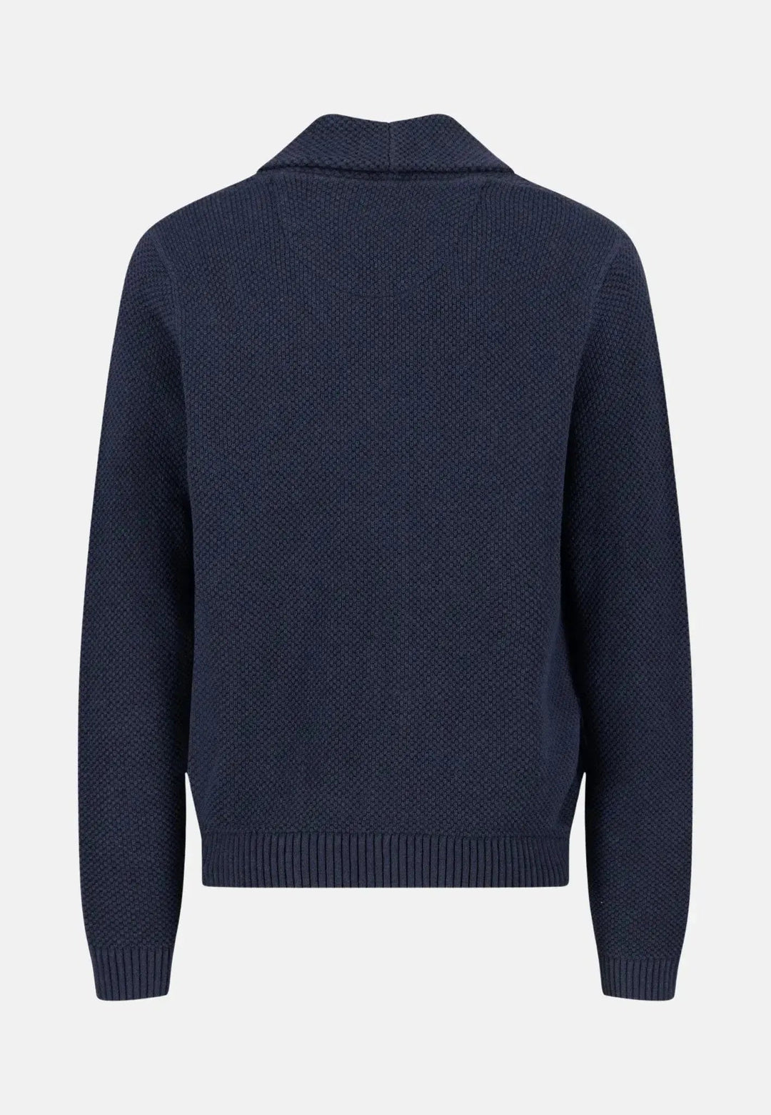Fynch - Hatton Buttoned Shawl Collar Cardigan Navy 1509641-690-M