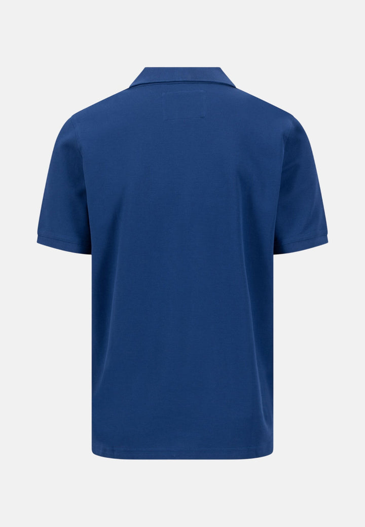 Fynch - Hatton Chest Pocket Premium Cotton Polo Shirt Midnight - 16031701-672-M - fynch - hatton.co.uk