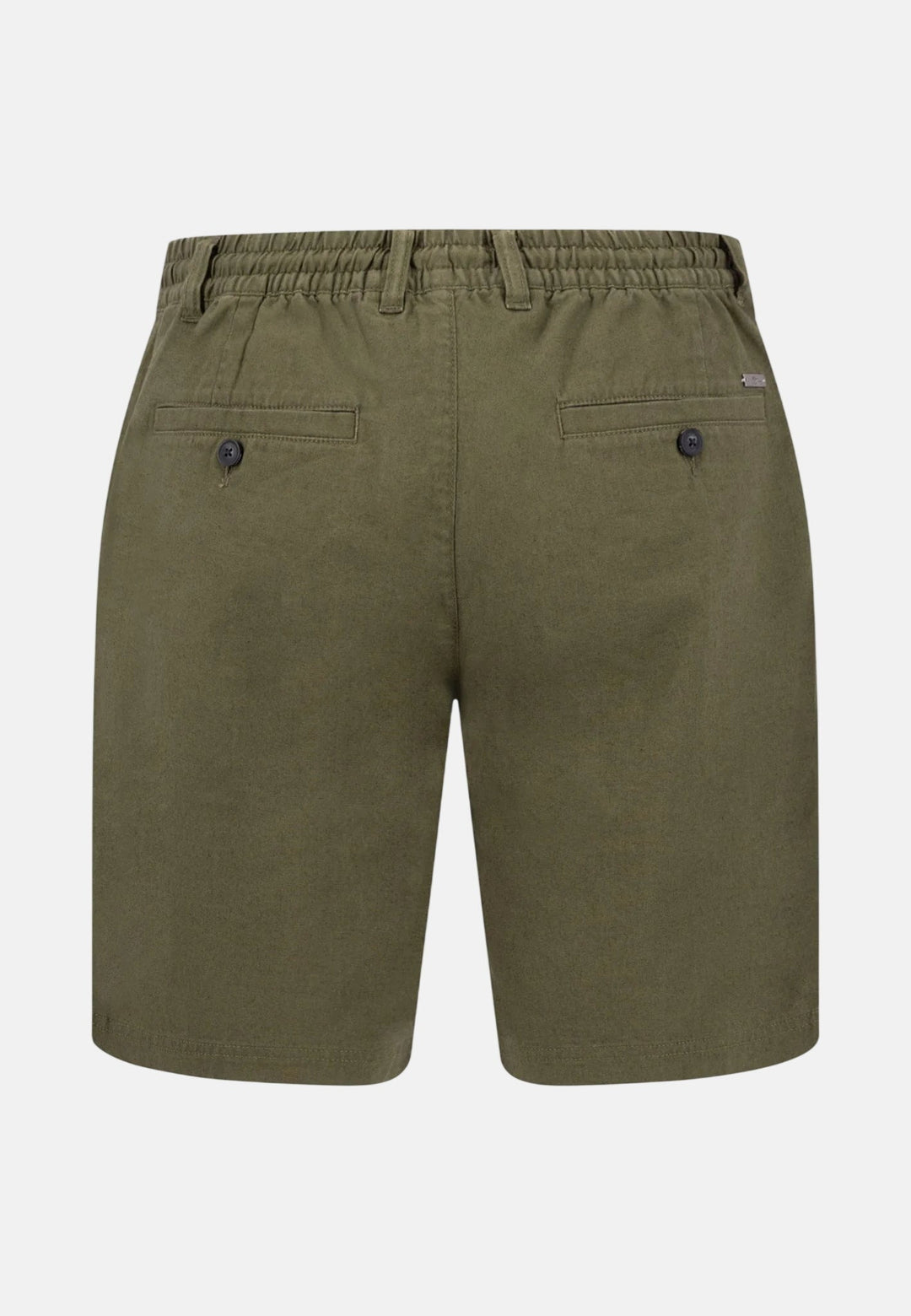 Fynch - Hatton Coli Linen Blend Bermuda Shorts Dark Khaki 16042113-719-M