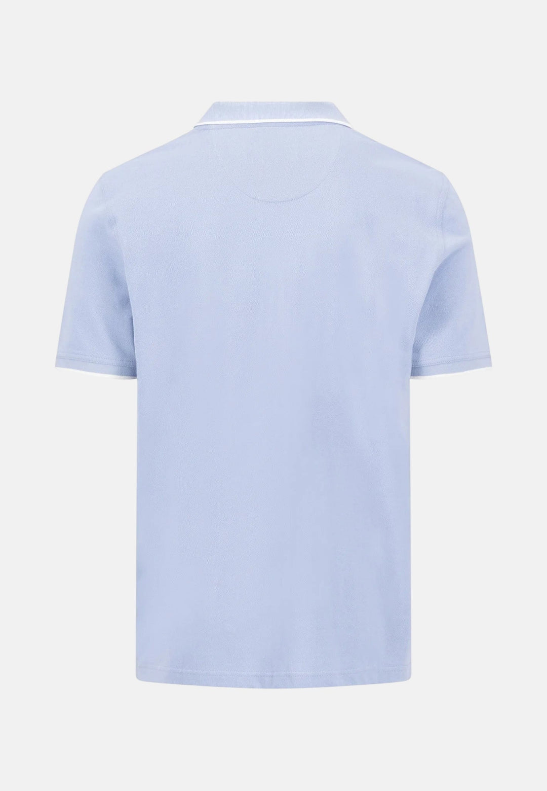 Fynch - Hatton Contrast Tipped 2 - Ply Cotton Polo Shirt New Breeze 16131801-653-M