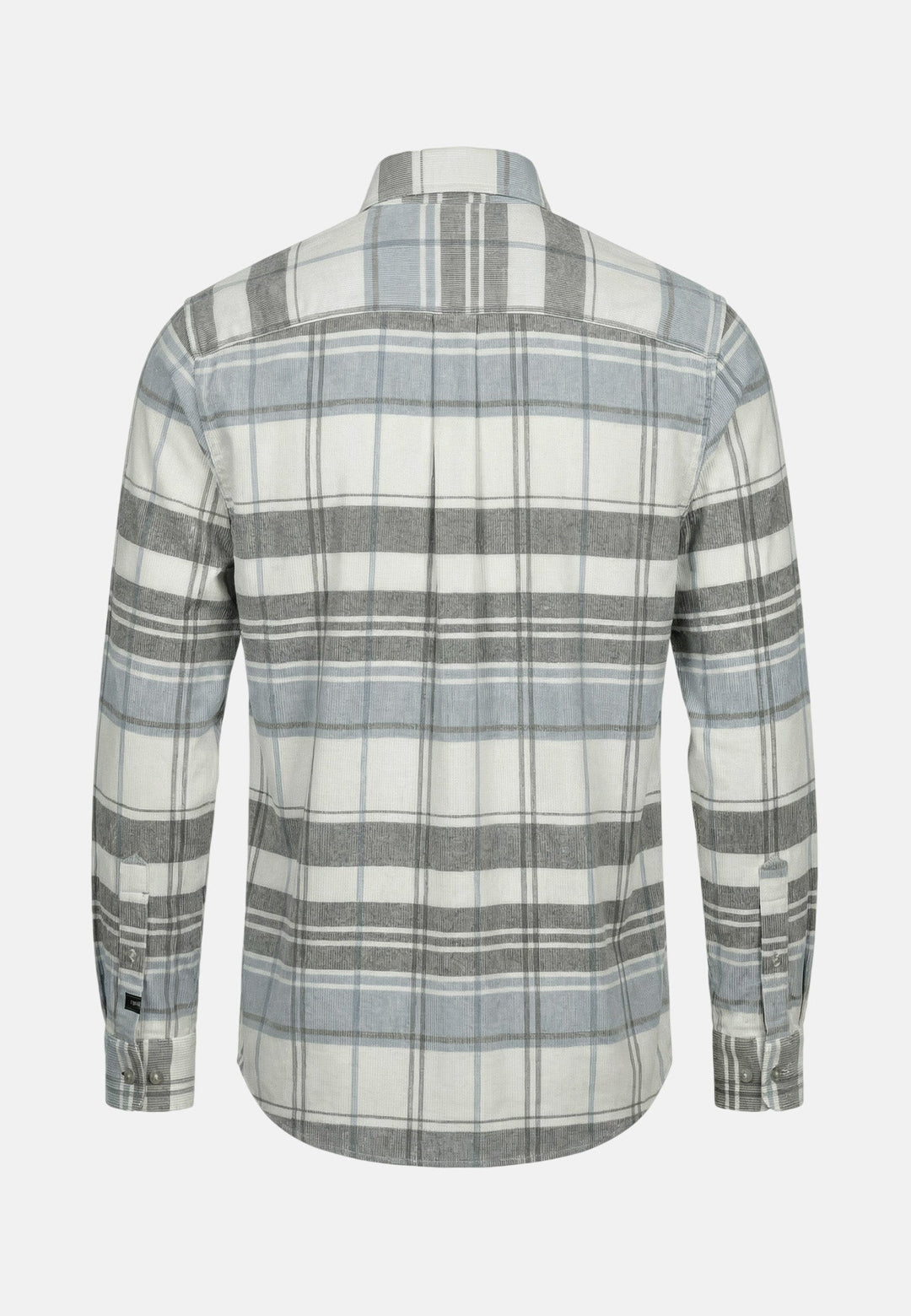 Fynch-Hatton Corduroy Check Button Down Shirt Clay 16095490-848-M