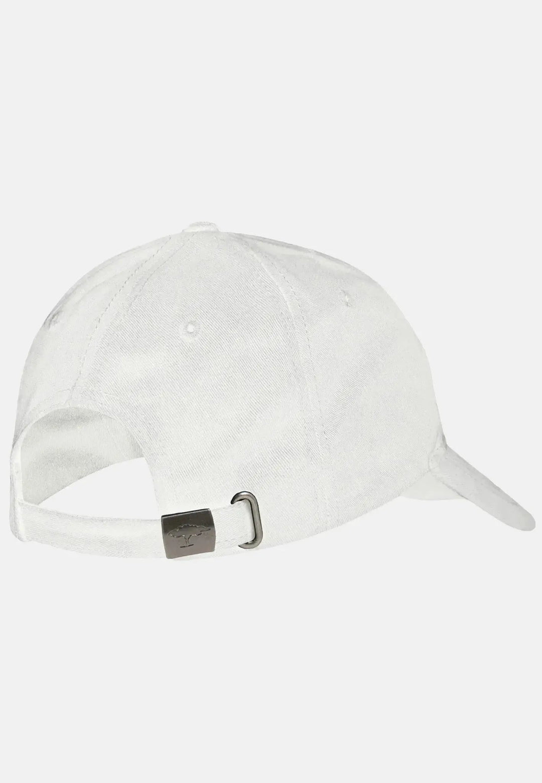 Fynch - Hatton Cotton Chino Baseball Cap White - 00000400-804-OS - fynch - hatton.co.uk