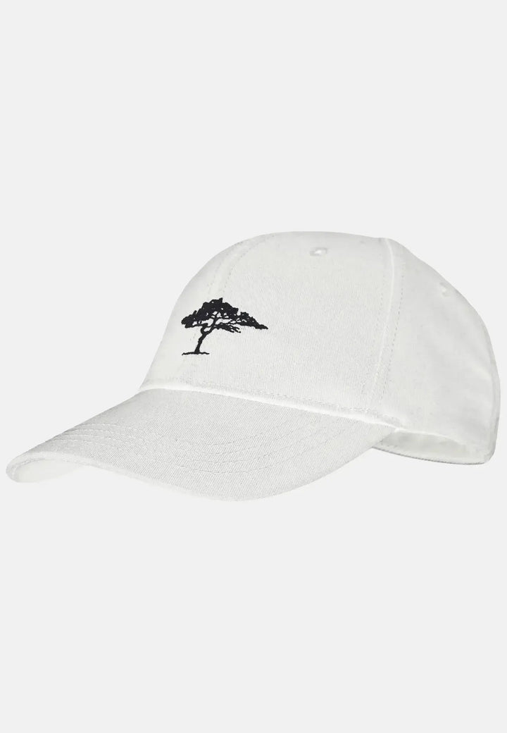 Fynch - Hatton Cotton Chino Baseball Cap White - 00000400-804-OS - fynch - hatton.co.uk