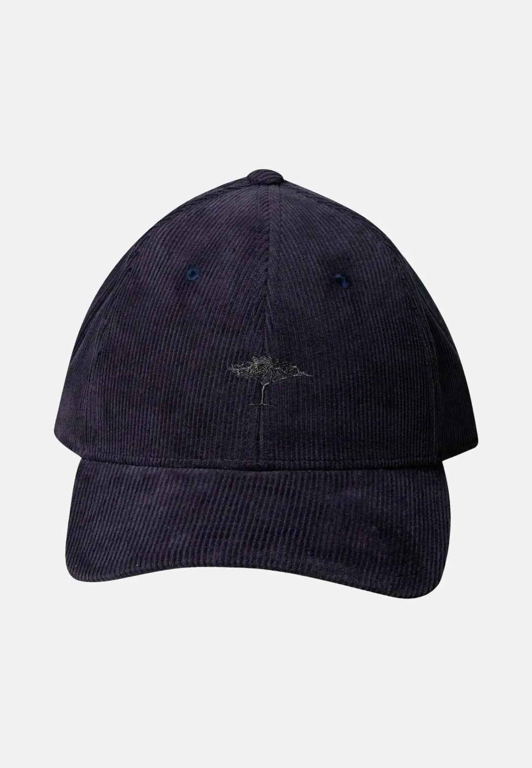 Fynch - Hatton Cotton Corduroy Baseball Cap Navy - 15090420-685-OS - fynch - hatton.co.uk