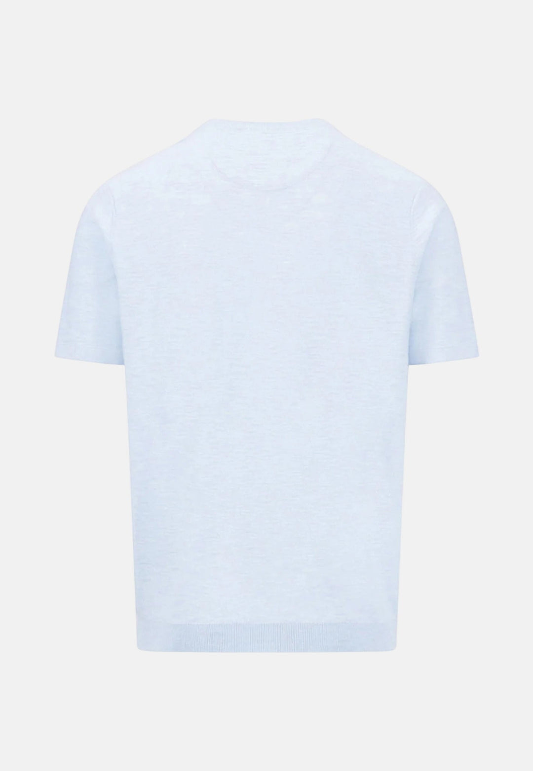 Fynch - Hatton Cotton Linen Fine Knit T-Shirt New Breeze 1603701-653-M