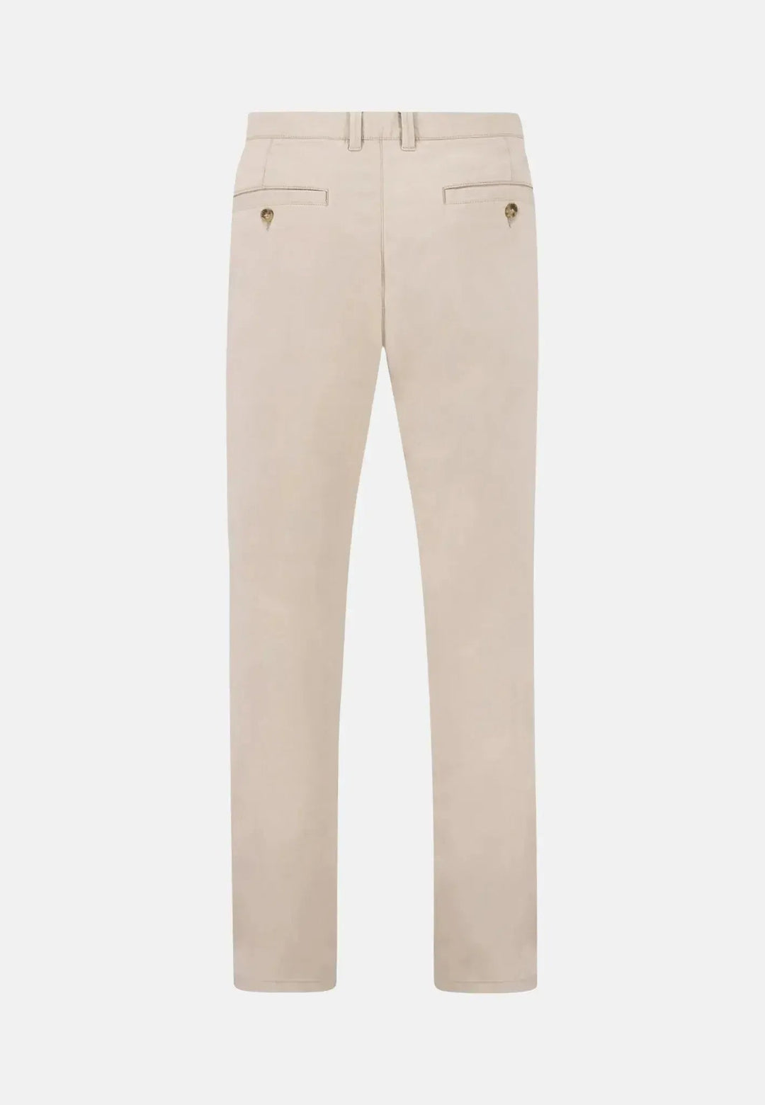Fynch - Hatton - Cotton Stretch Chinos Beige - 15022830-833-32-32 - uk