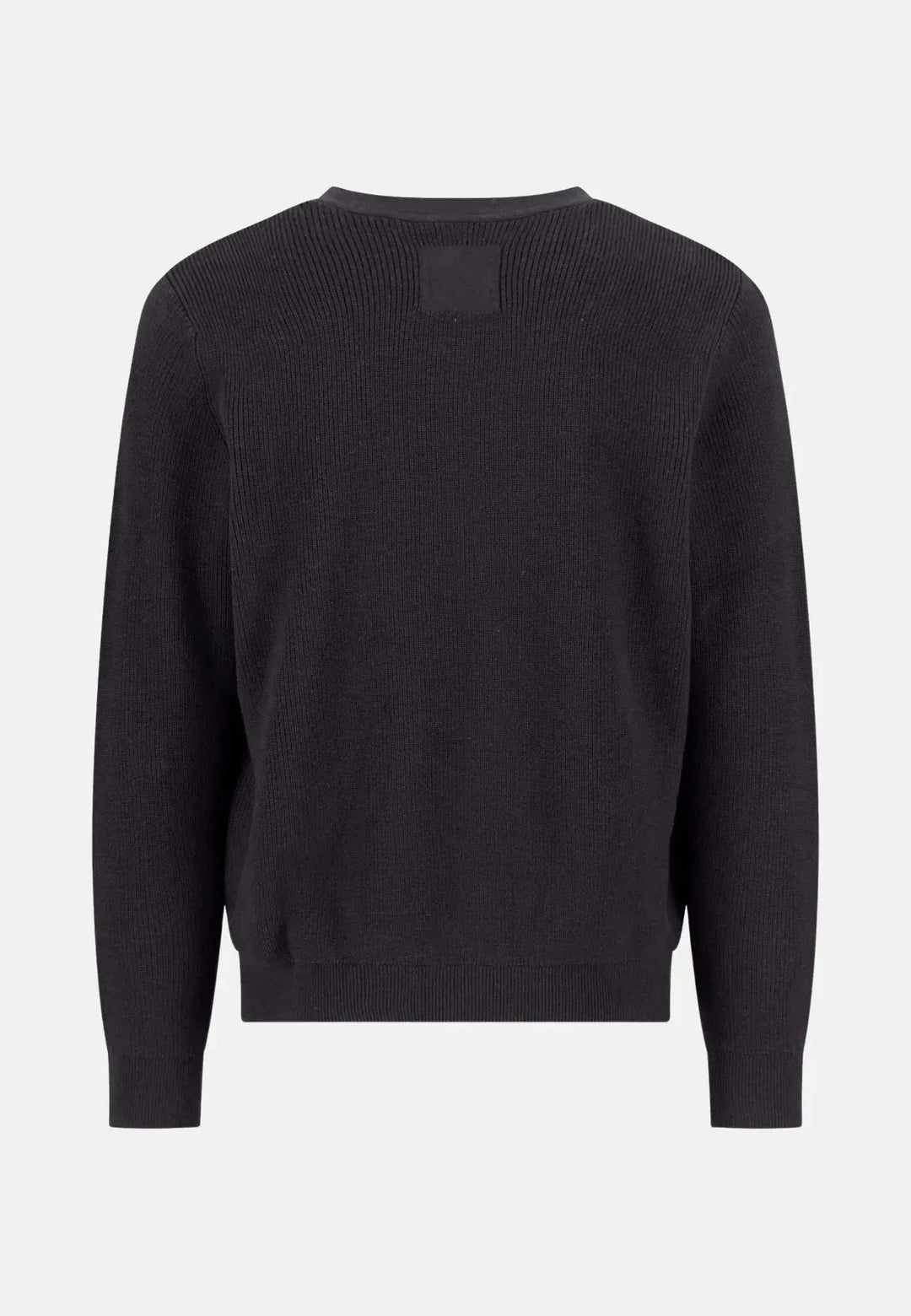 Cotton Wool Buttoned Cardigan Charcoal – FYNCH-HATTON, image 2 of 2
