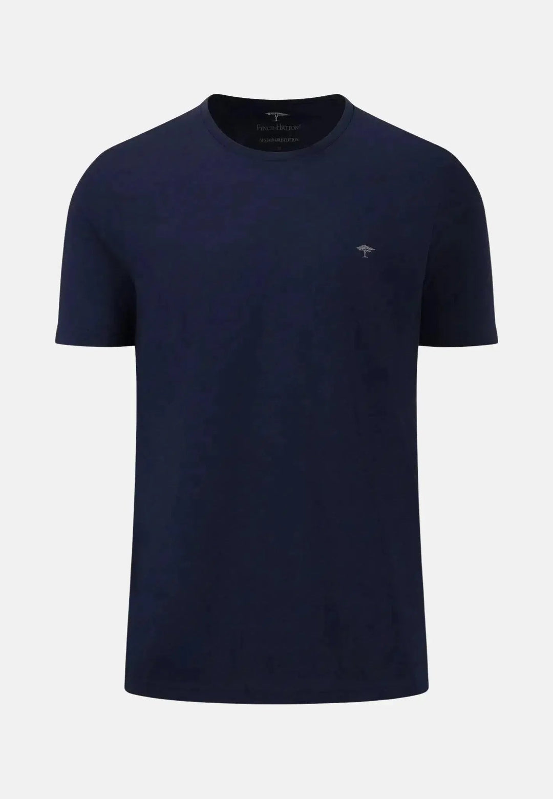 Fynch - Hatton - Crew Neck T-Shirt Navy - SNOS1500-685-S