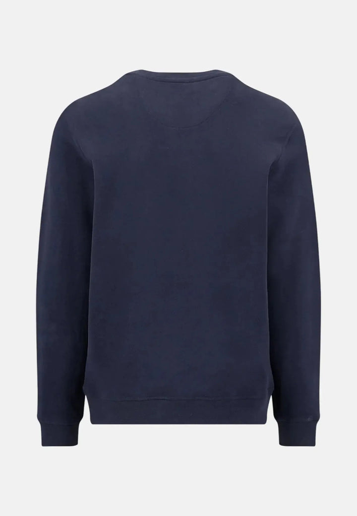 Fynch - Hatton Crewneck Sweatshirt Navy - 16131350-690-M - fynch - hatton.co.uk
