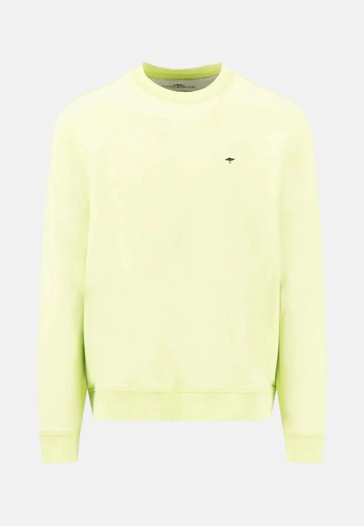 Fynch - Hatton Crewneck Sweatshirt Pear - 16131350-739-M - fynch - hatton.co.uk