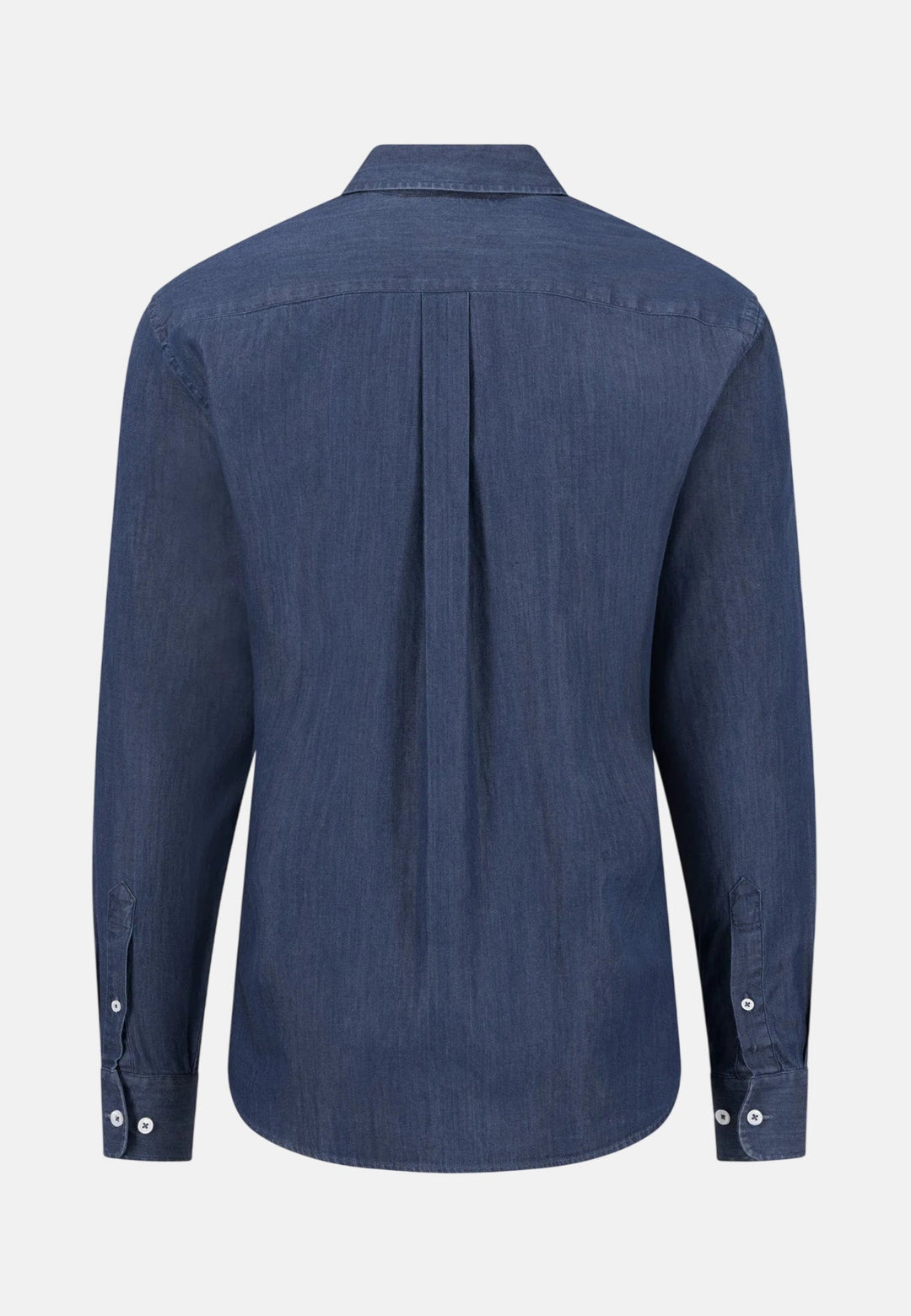 Fynch-Hatton Egyptian Denim Kent Collar Shirt Ink Blue 16089413-661-S