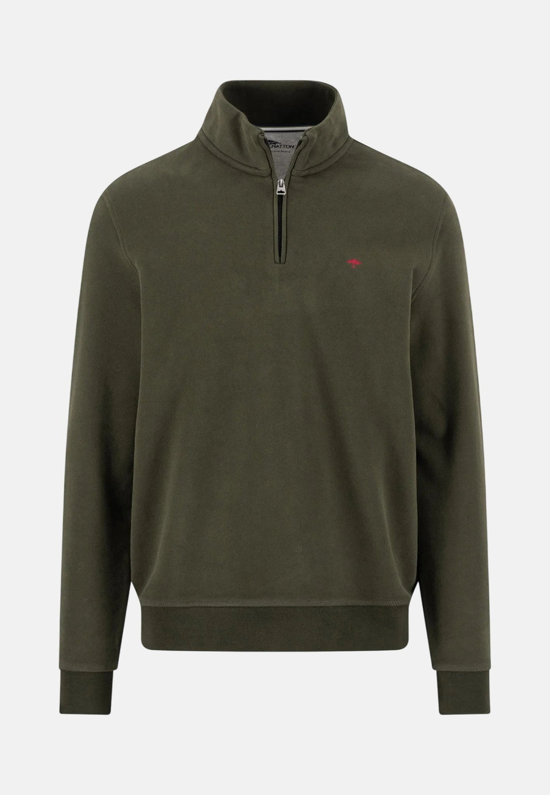Fynch-Hatton Essential 1/4 Zip Sweatshirt Cypress 16141351-749-M