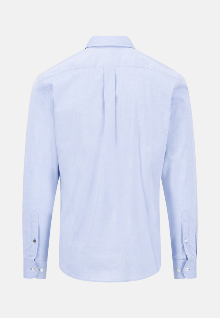 Fynch - Hatton Essential Dobby Stripe Shirt New Breeze - 16136080-653-M - fynch - hatton.co.uk