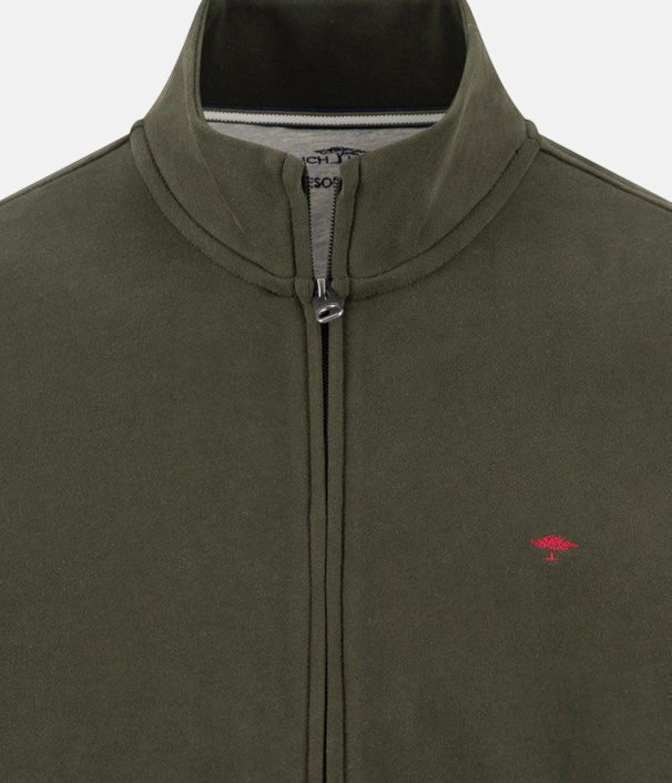 Fynch-Hatton Essential Full Zip Sweatshirt Cypress 16141352-749-M